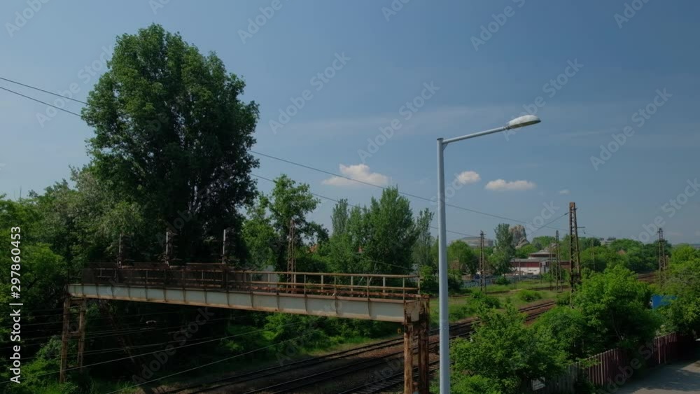 Tren y locomotora de vapor, Budapest, Hungría Tren y locomotora de vapor, Budapest, Hungría
