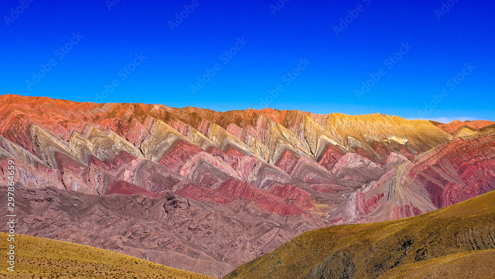 Colourful Mountain Range - Humahuaca Juyjuy Argentina