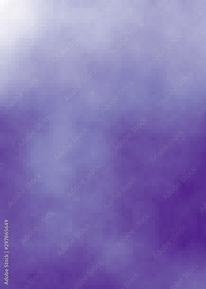 Fototapeta premium Abstract Cloud of Square algorithmic Generative Art background illustration