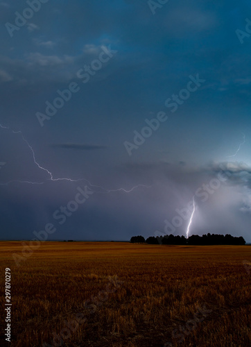 Lightning Strike on the Eastern Plains of Colorado