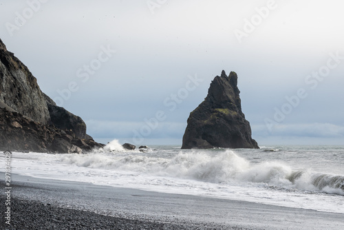 black sand beach iceland
