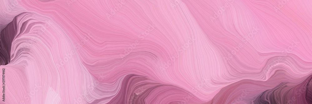 curved speed lines background or backdrop with pastel magenta, old mauve and antique fuchsia colors. good as wallpaper - obrazy, fototapety, plakaty 