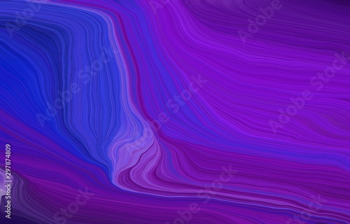 wave lines from top left to bottom right. background illustration with blue violet, medium blue and very dark violet colors