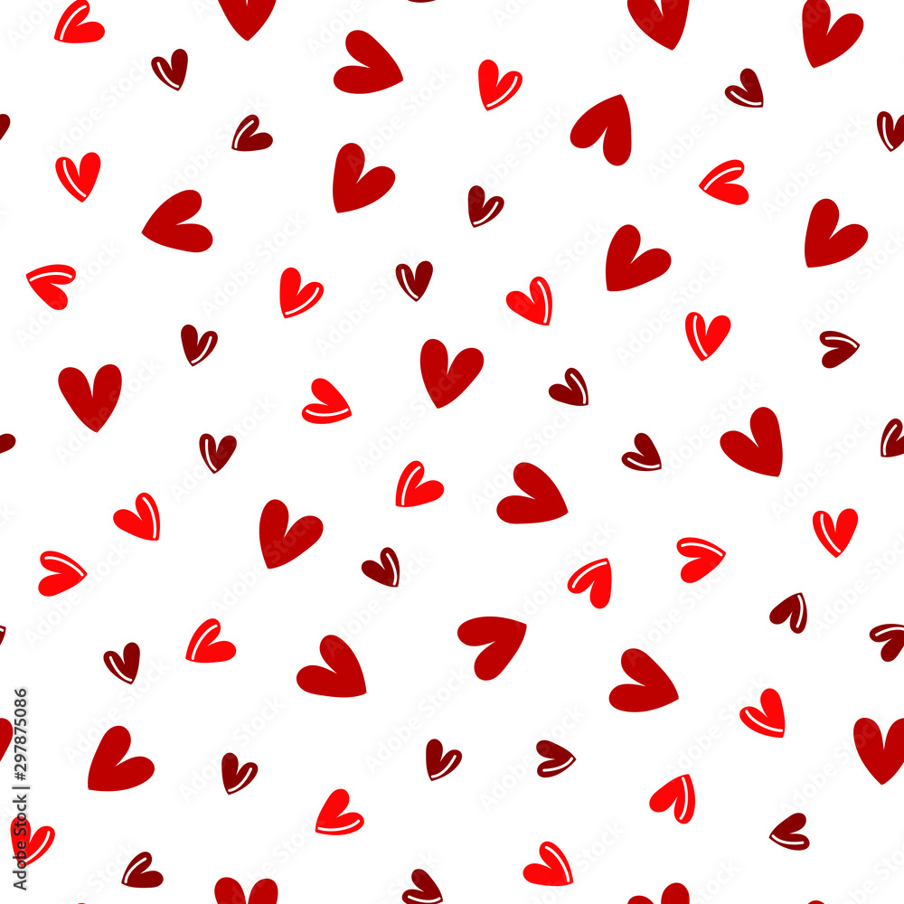 seamless pattern with hearts. Festive background for Valentine's Day, February 14th. seamless pattern with hearts. Festive background for Valentine's Day, February 14th.