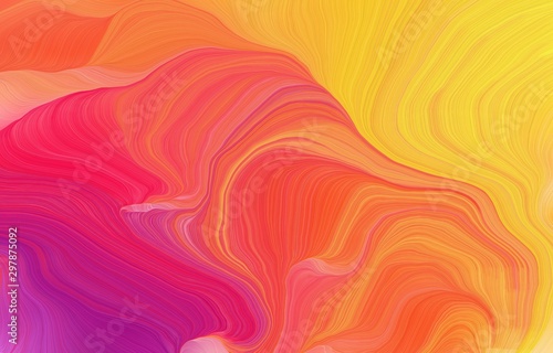 futuristic wavy motion speed lines background or backdrop with indian red, pastel orange and tomato colors. good for design texture