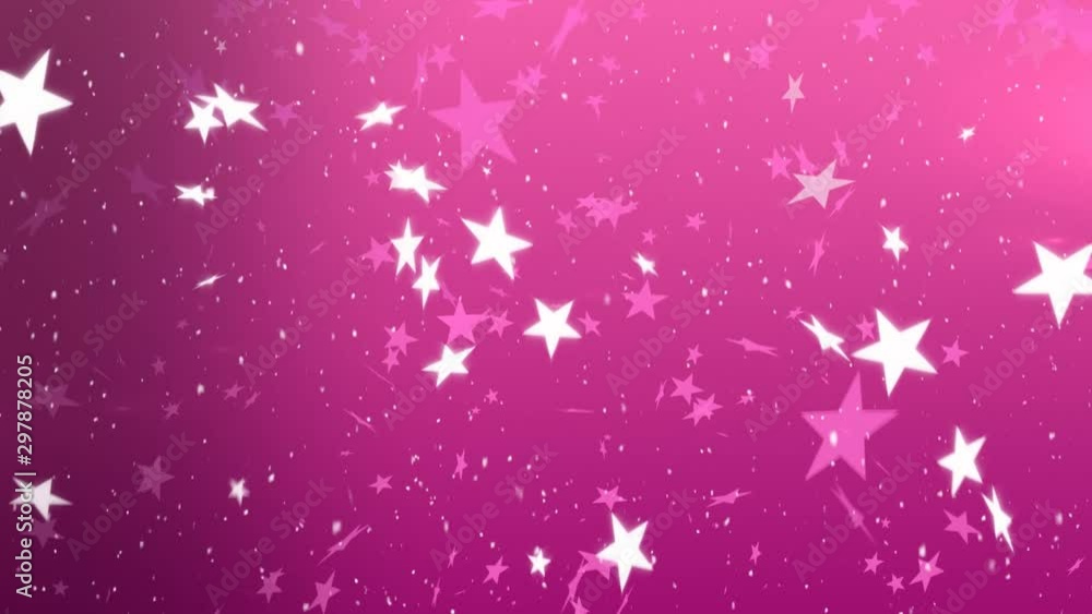 Snow falling on pink background Snow falling on pink background
