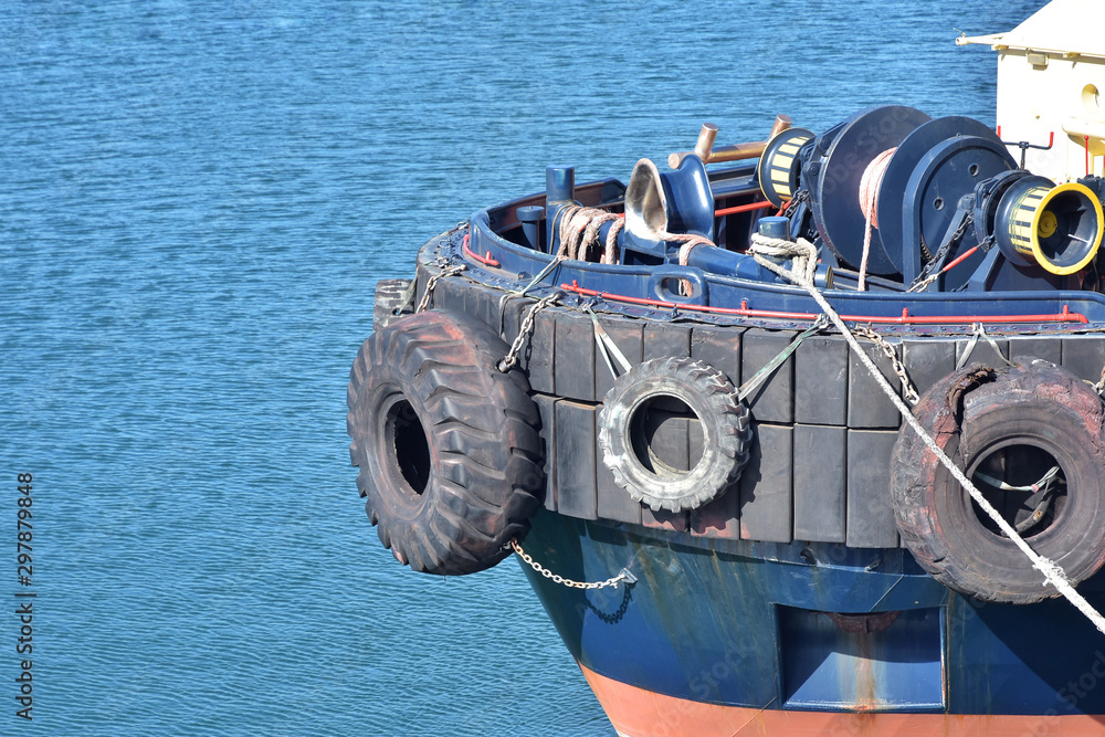 Tug Boat With Wheels 