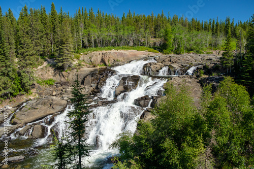 Magnificent Cameron Falls, Northwest Territories photo