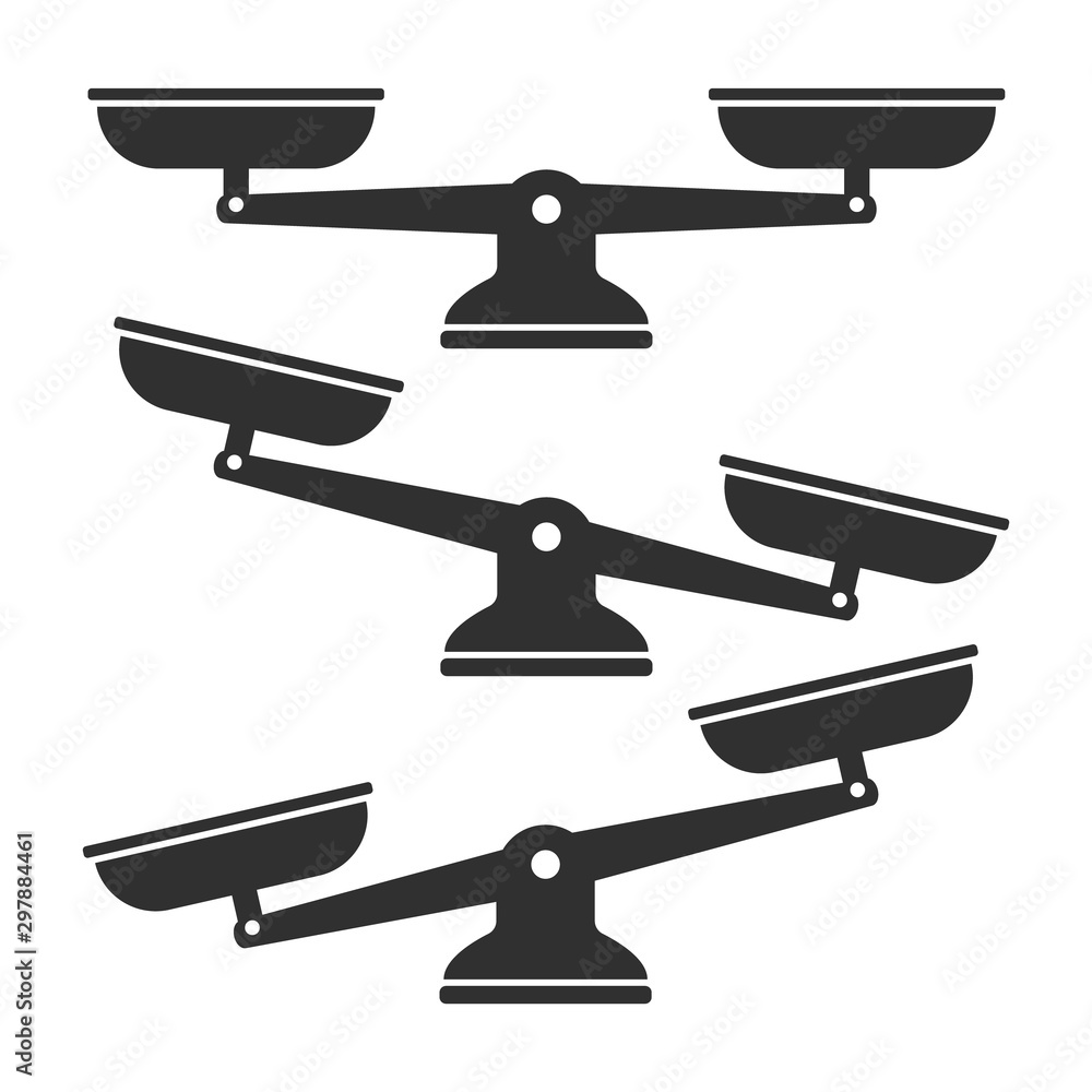 Scale icon vector. Scale vector sign isolated Scale icon vector. Scale vector sign isolated