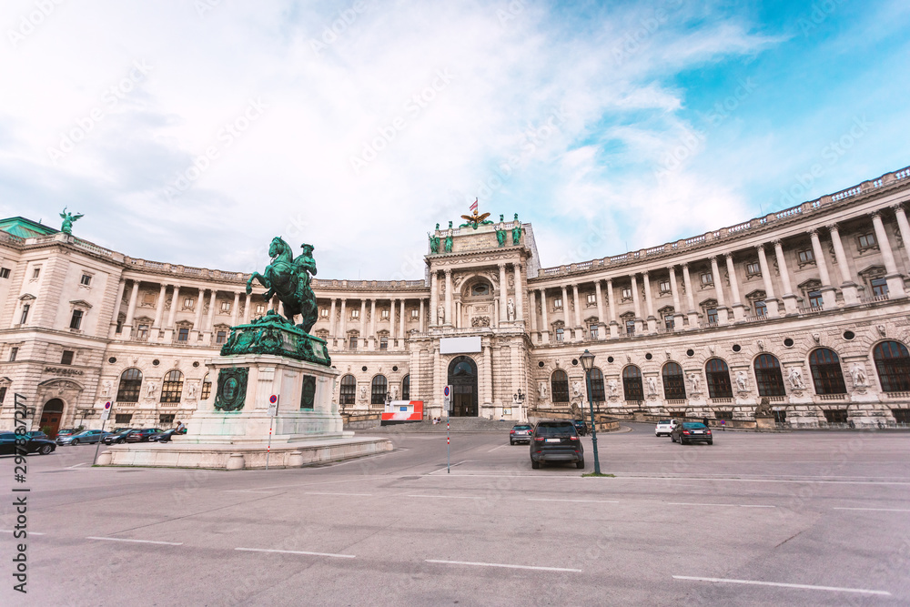 Hofburg Palace and Heldenplatz, Vienna, Austria