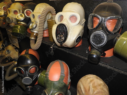 Underground Soviet bunker during the war, details and elements