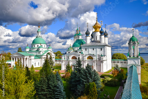 Panoramic view of the Spaso-Yakovlevsky Monastery in Rostov