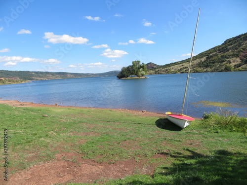 Autour du lac du salagou