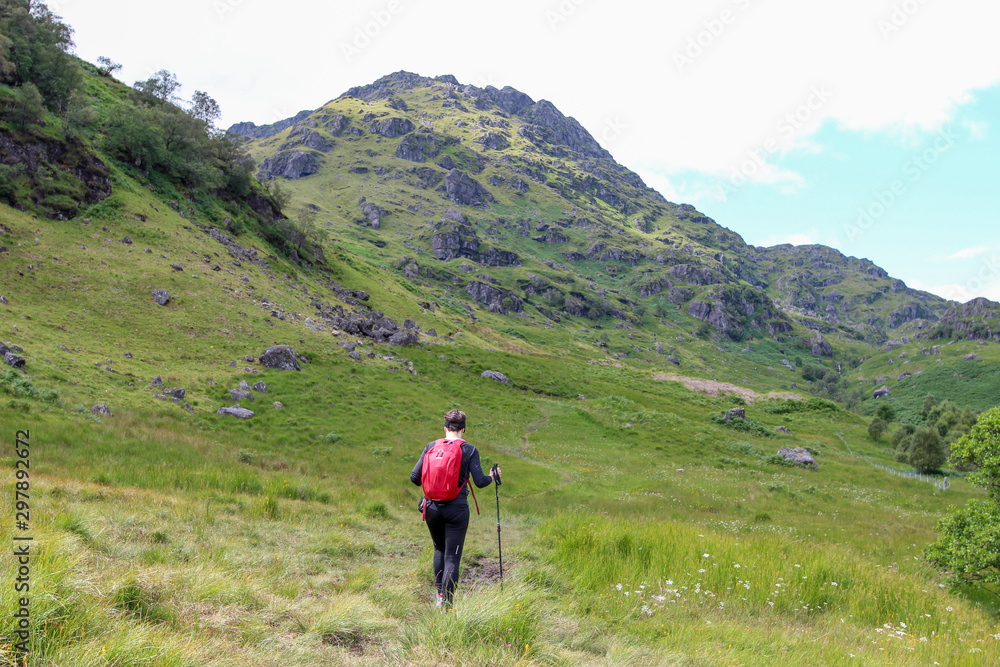 Hiking in Scotland Ben Vane at Loch Lomond