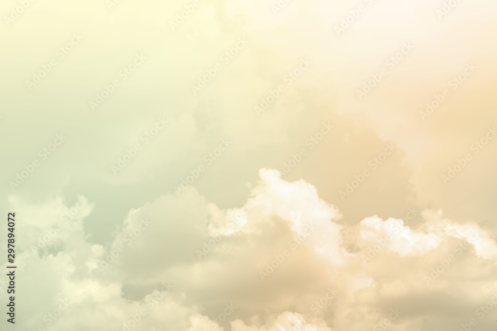 sunset soft light on sky and cloudy background sunset soft light on sky and cloudy background