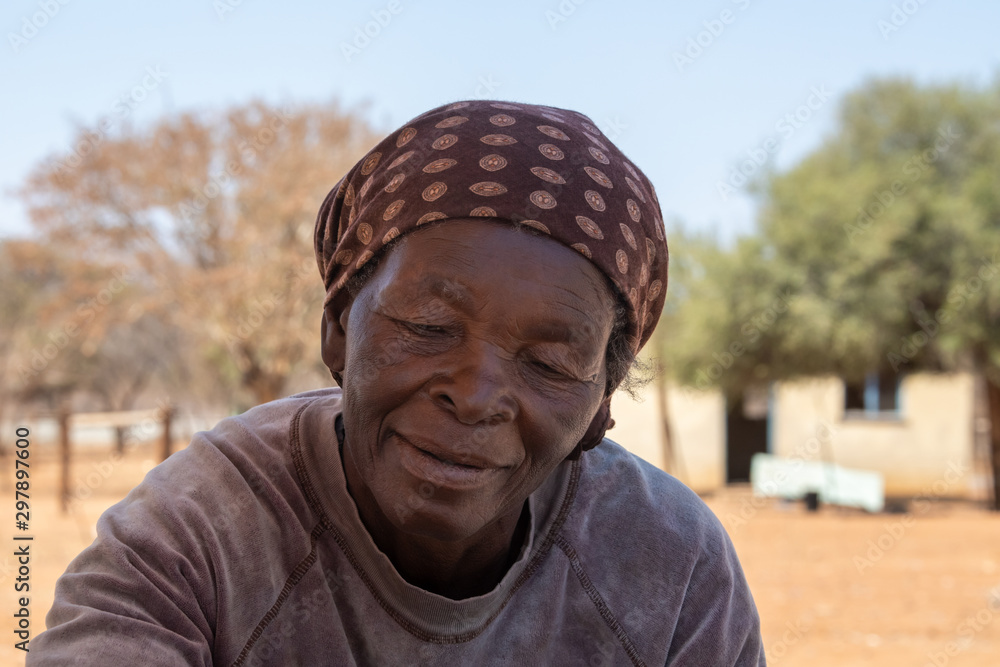 Old African woman Old African woman