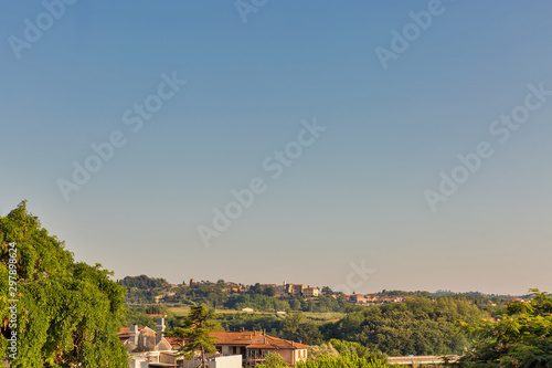 Tuscany summer lasndscape, Western Italy.