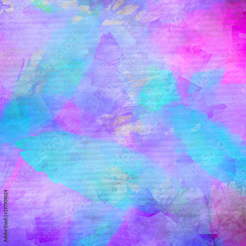 Abstract watercolor background - irregular pattern