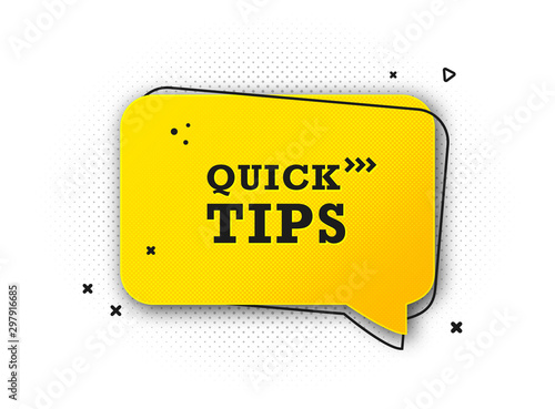 Useful quick tip. Trick suggesting advice and help