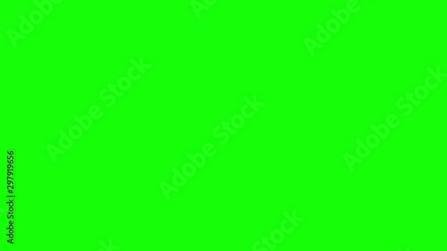 Blank Hand Stamps on Chroma Key Green Background With and Without Sleeve