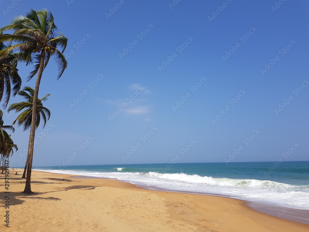 Fototapeta premium plage en afrique