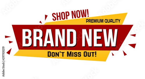 Brand new banner design