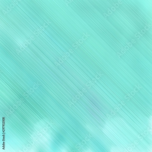 futuristic concept of motion speed lines with sky blue, pale turquoise and aqua marine colors. good as background or backdrop wallpaper. square graphic