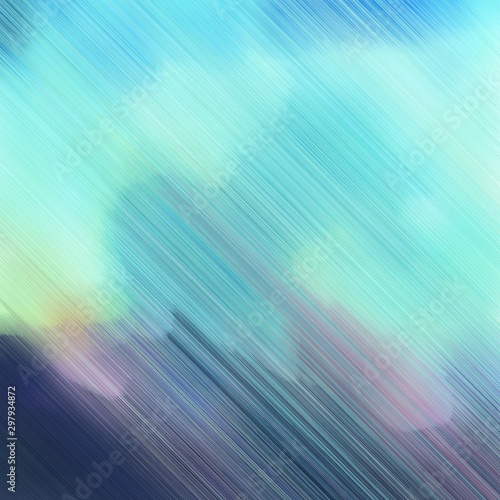 diagonal lines background or backdrop with sky blue, dark slate gray and light slate gray colors. fantasy abstract art. square graphic © Eigens