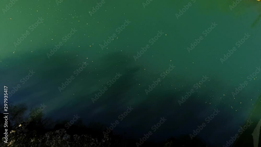 Aerial Drone view of Soca - Isonzo river in the Triglav National Park Slovenia Aerial Drone view of Soca - Isonzo river in the Triglav National Park Slovenia
