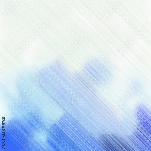 diagonal lines background or backdrop with lavender, royal blue and white smoke colors. good as wallpaper. square graphic © Eigens
