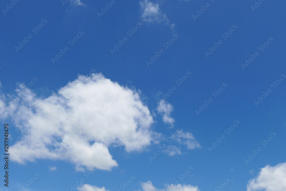 Natural light from the sun with blue sky and white clouds. Natural light from the sun with blue sky and white clouds.