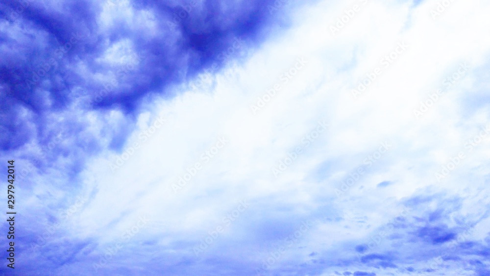Natural light from the sun with blue sky and white clouds. Natural light from the sun with blue sky and white clouds.
