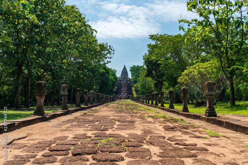 Prasat Khao Phanom Rung Historical park in Buriram, Thailand