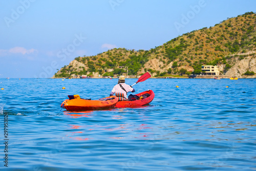 man on a boat