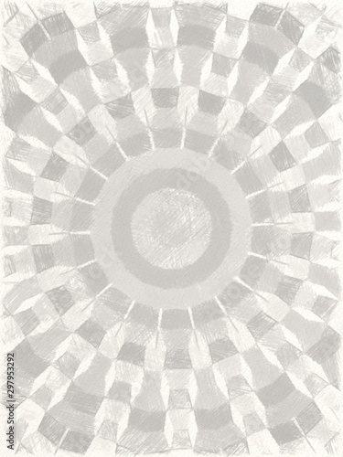 Abstract kaleidoscope pattern background. Beautiful Black and white kaleidoscope texture. Unique kaleidoscope design. Picture for creative wallpaper or design art work.
