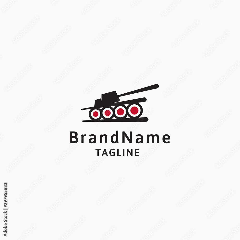Sushi with tank car shape Logo Design template. Vector Illustration Sushi with tank car shape Logo Design template. Vector Illustration