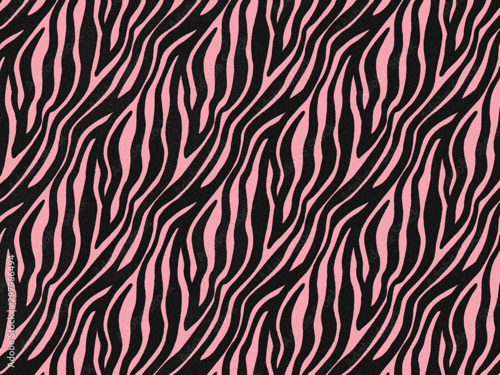 Zebra fur skin seamless pattern, carpet zebra hairy background, pink rose texture, look smooth, fluffly and soft, using brush photoshop to design the graphic. Animal skin print camouflage concept. Zebra fur skin seamless pattern, carpet zebra hairy background, pink rose texture, look smooth, fluffly and soft, using brush photoshop to design the graphic. Animal skin print camouflage concept.