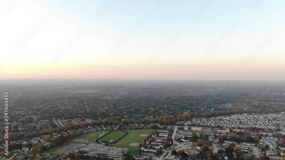 Drone landing from 750ft in Clinton Township MI Drone landing from 750ft in Clinton Township MI