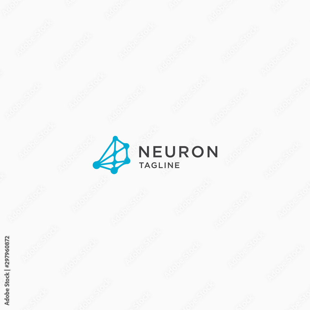 Neuron Logo Icon Design Template. Brain, Connect, Data, Modern Vector Illustration Neuron Logo Icon Design Template. Brain, Connect, Data, Modern Vector Illustration