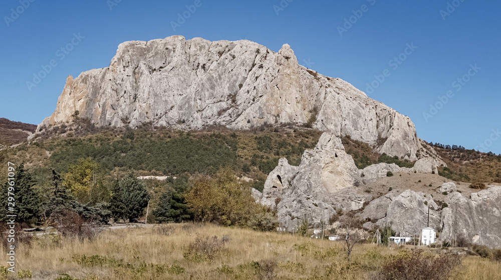 Russia. Crimean mountains, roks. Russia. Crimean mountains, roks.