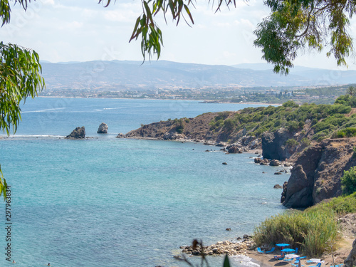 Fototapeta Naklejka Na Ścianę i Meble -  Amazing Seascape In Cyprus