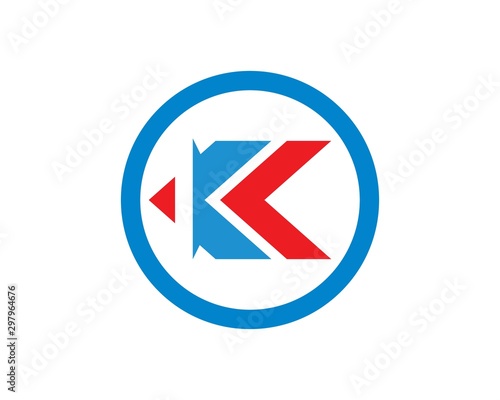 Free Download k letter  logo vector icon design - GFXLoad