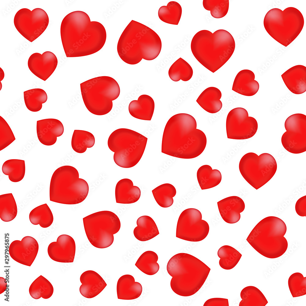 Background with hearts. Red mesh hearts. Vector illustration Background with hearts. Red mesh hearts. Vector illustration