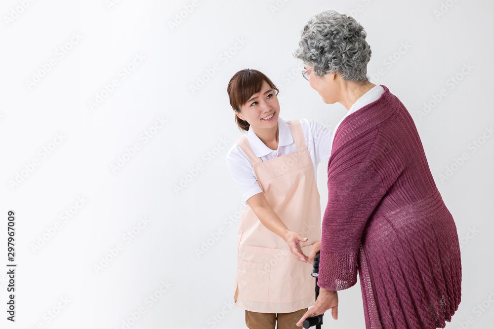 高齢者の女性 高齢者の女性