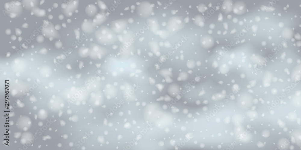Snowflakes, snowfall. Snowflakes, snowfall.