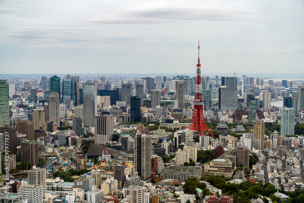 東京の街並み 東京タワー周辺
