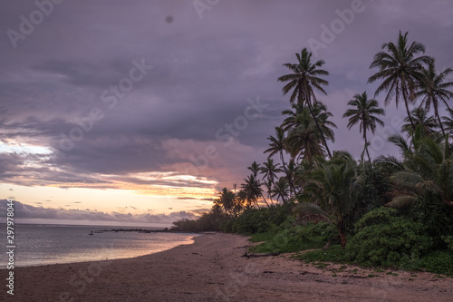 Fototapeta Naklejka Na Ścianę i Meble -  Sunsets in Fiji 