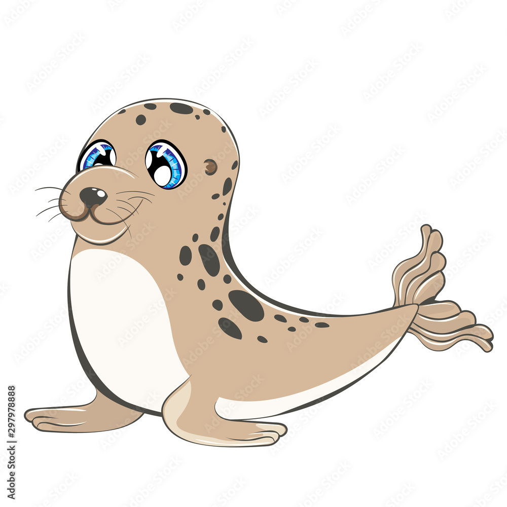 Kawaii baby seal Kawaii baby seal
