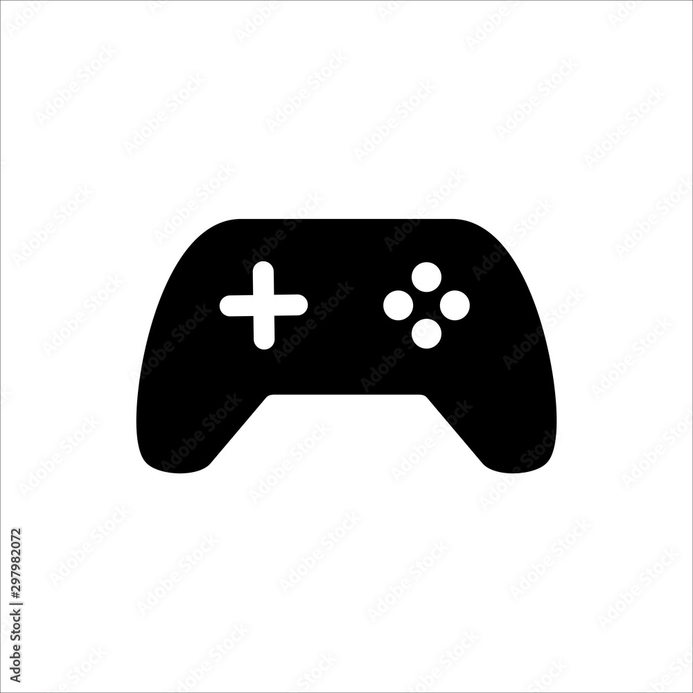 Game controller icon. Symbol of Gadget or Device with trendy flat line style icon for web site design, logo, app, UI isolated on white background. vector illustration eps 10 Game controller icon. Symbol of Gadget or Device with trendy flat line style icon for web site design, logo, app, UI isolated on white background. vector illustration eps 10