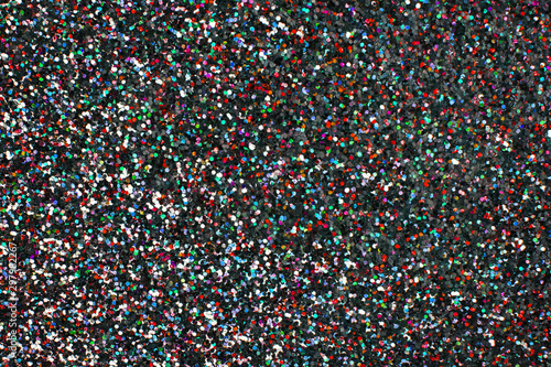 Multicolored holographic glitter. Abstract background.